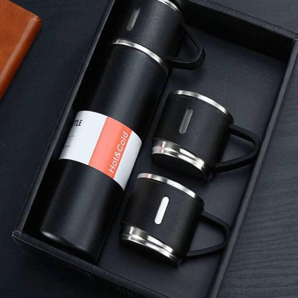 Gift Box Thermo Coffee Travel Mug, Stainless Steel Vacuum insulated - Picture 3 of 5